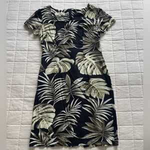 Vintage Tori Richard Aloha Print Dress